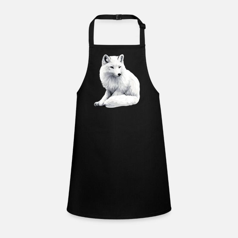 Snow fox Children's Apron
