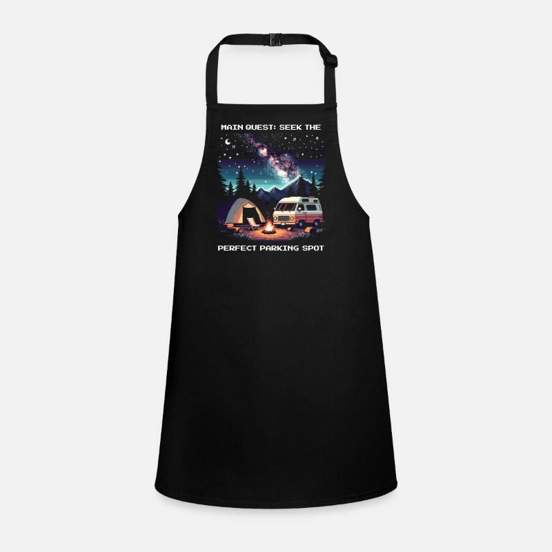 Looking for the perfect pitch | Van Life Quest Children's Apron