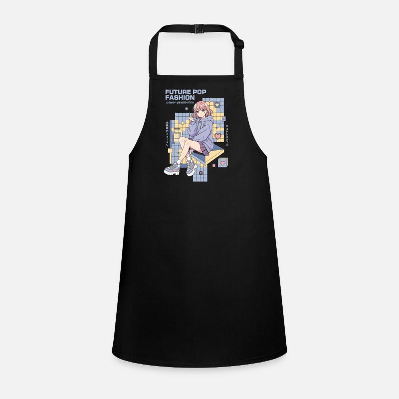 Future Pop Fashion Kawaii Generation K-Pop Anime Children's Apron