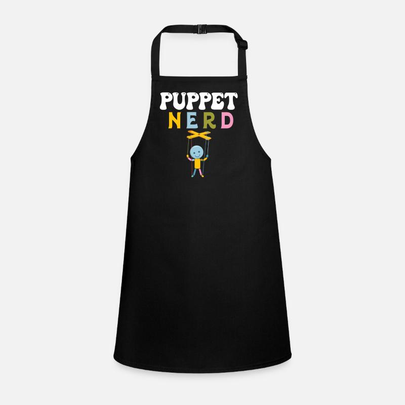 Puppen-Nerd-Marionettenkunst Schürze für Kinder