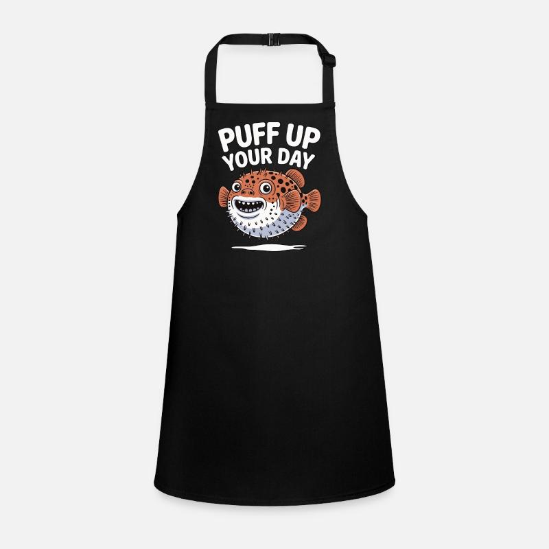 Puff Up Your Day - Puffer Fish Fun Children's Apron