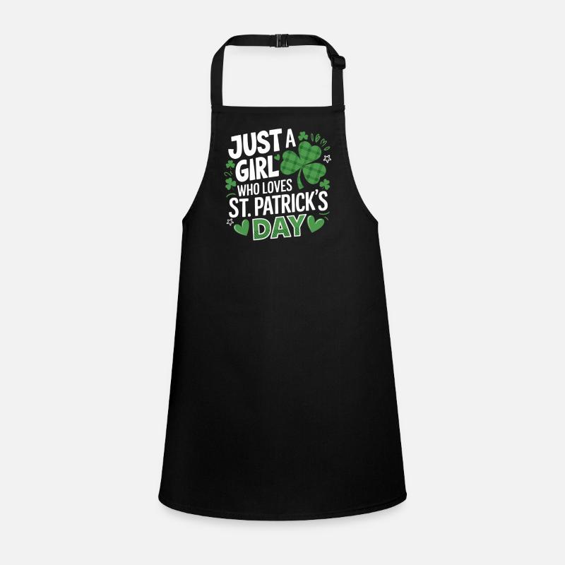 Only one girl loves St. Patrick's Day Children's Apron