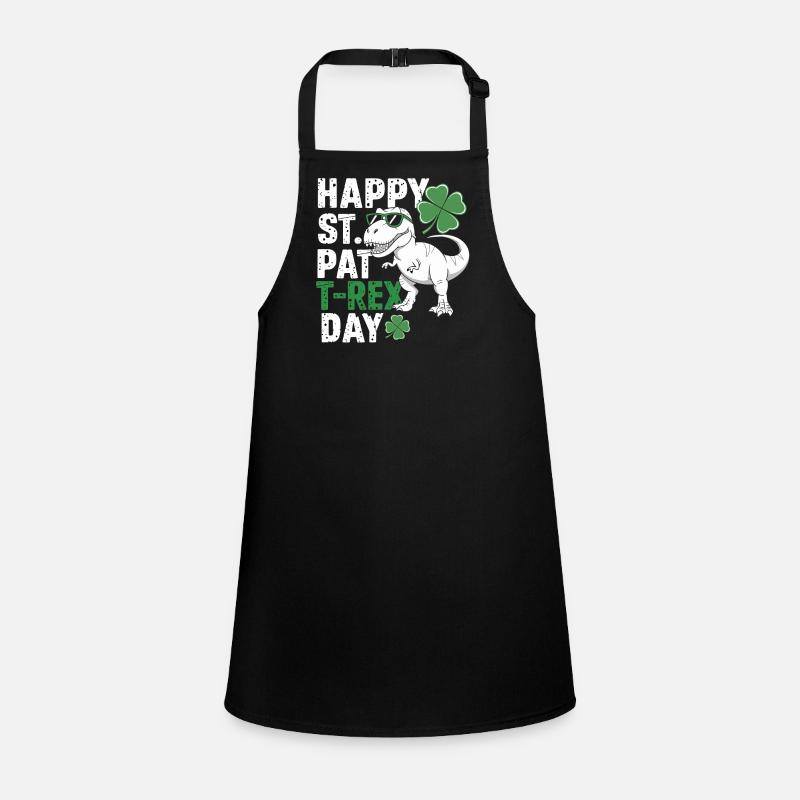 T-Rex pour la Saint-Patrick Tablier Enfant