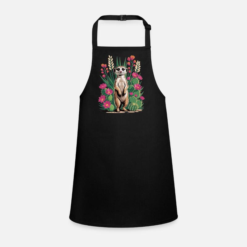 T-shirt suricate avec cactus - Cactus & fleurs Tablier Enfant