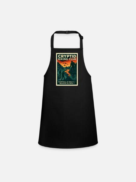 From skeptic to believer | Wanderhumor - Children's Apron - black - Front