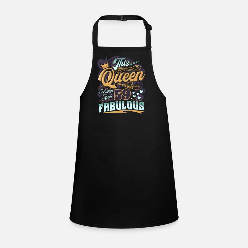 59th Birthday Queen Children's Apron