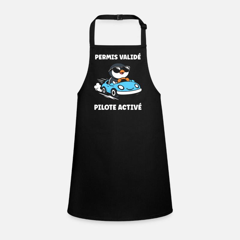 Driver's license humor Children's Apron