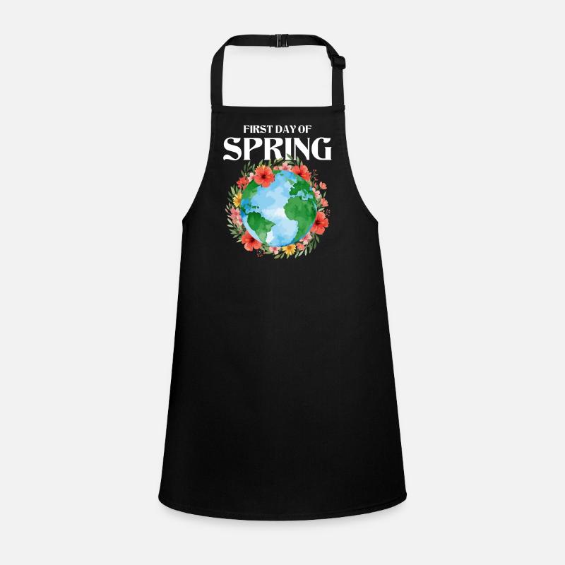 First Day Of Spring Happy Easter Ostara Children's Apron