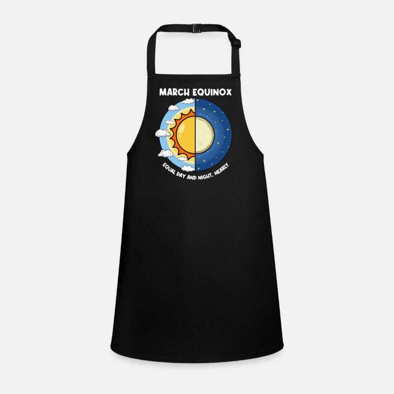 March Equinox Equal Day And Night Children's Apron