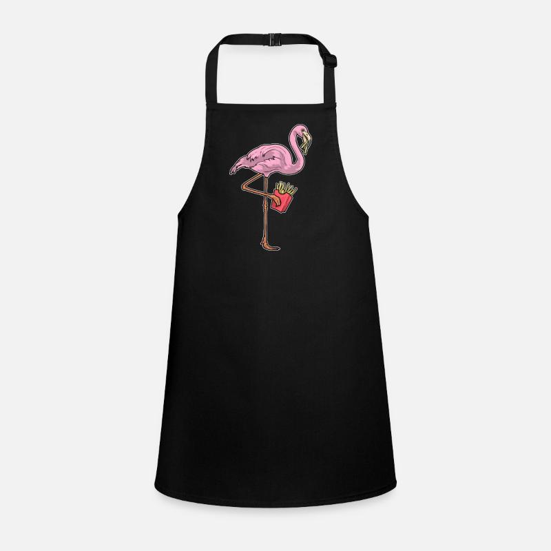 Frites flamants Tablier Enfant