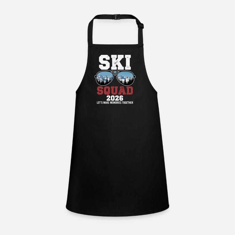 Ski Squad 2026 Ski Holidays Children's Apron