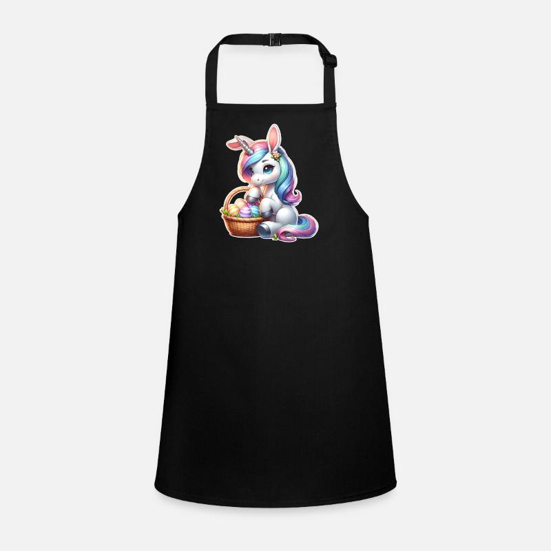 Pâques de la licorne Tablier Enfant