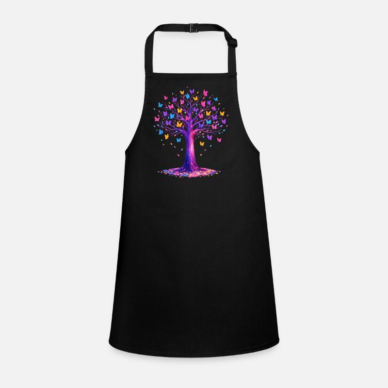 Butterflies Tree Nature Butterfly Lover Children's Apron