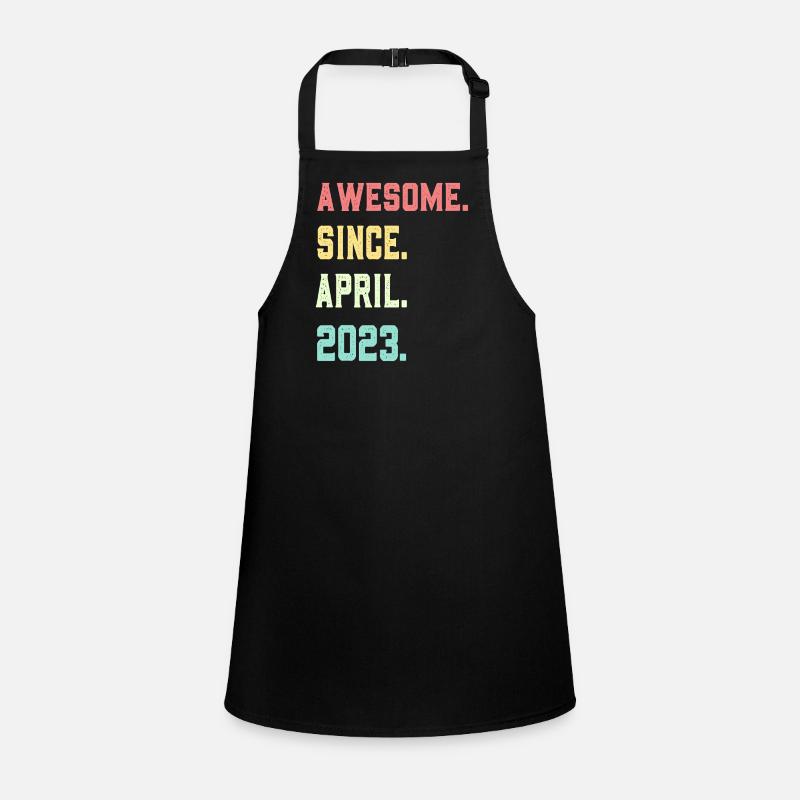 Awesome Since April 2023 Children's Apron