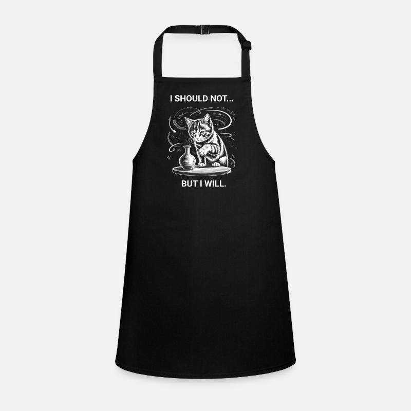 Cat Owners Humor Cat Logic Funny Cats Children's Apron