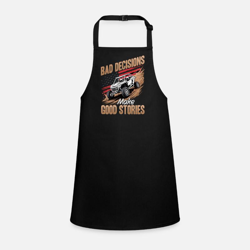 UTV Off Road Boy Men 4 Wheeler Side by side Children's Apron