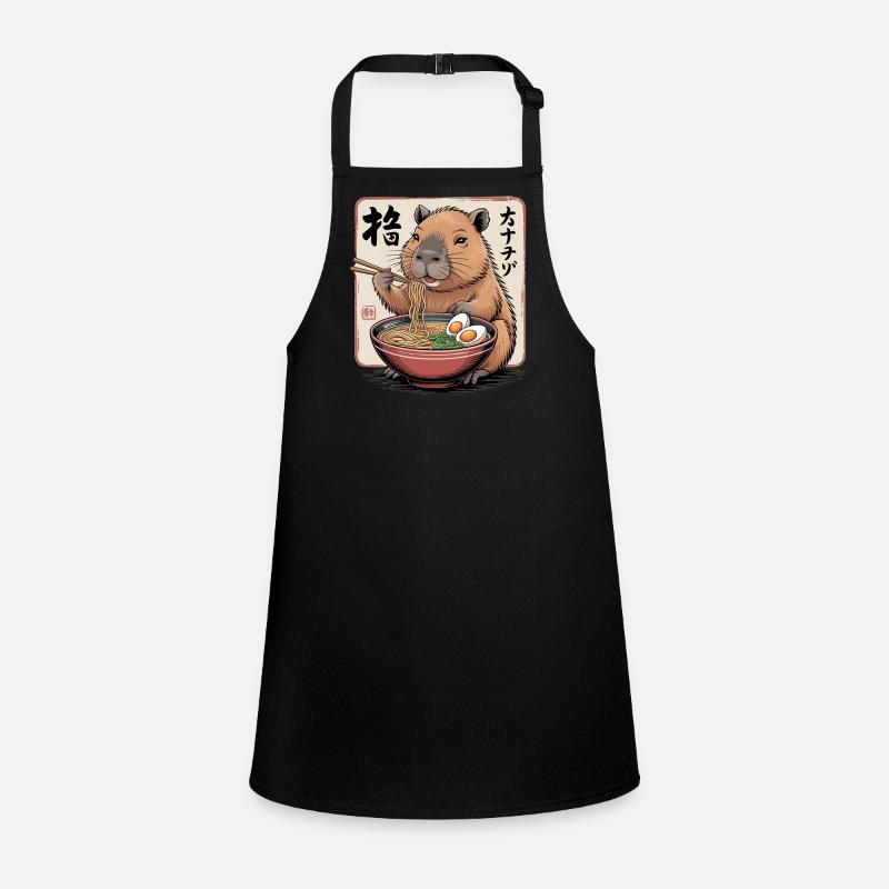 Ramen Capybara Feast Children's Apron
