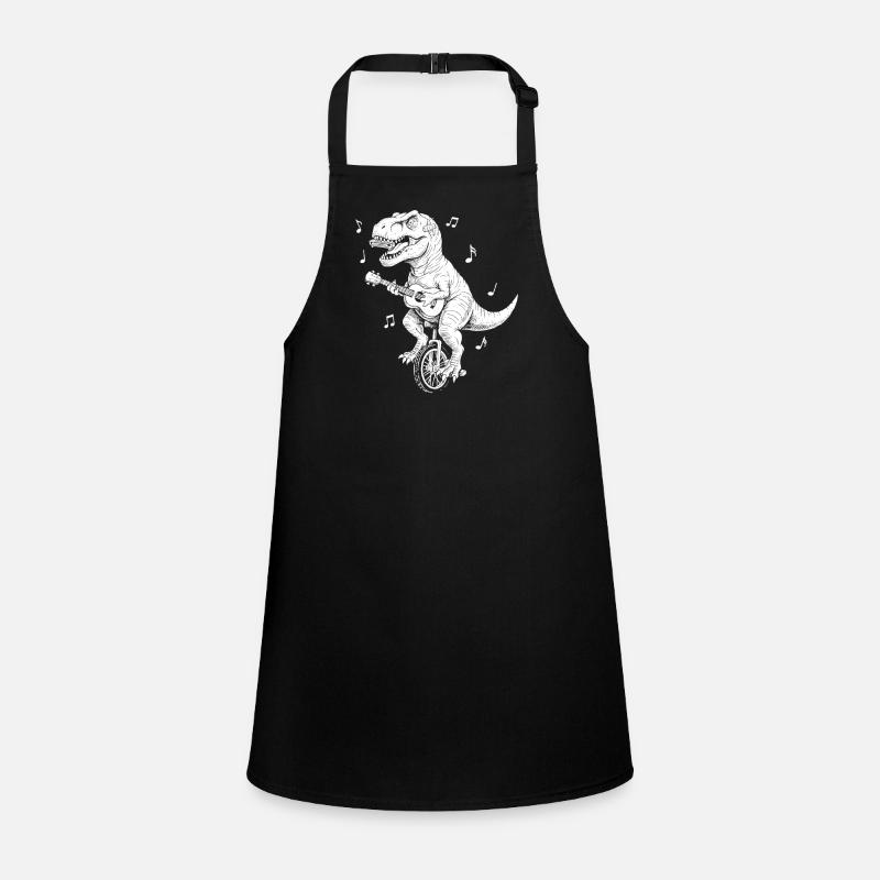 Illustration musicale pour monocycle T-Rex Tablier Enfant