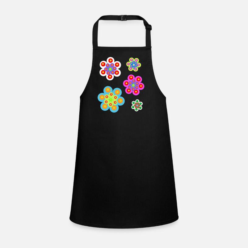 Retro Blumen Sommer Kinder Mädchen Baby Schürze für Kinder