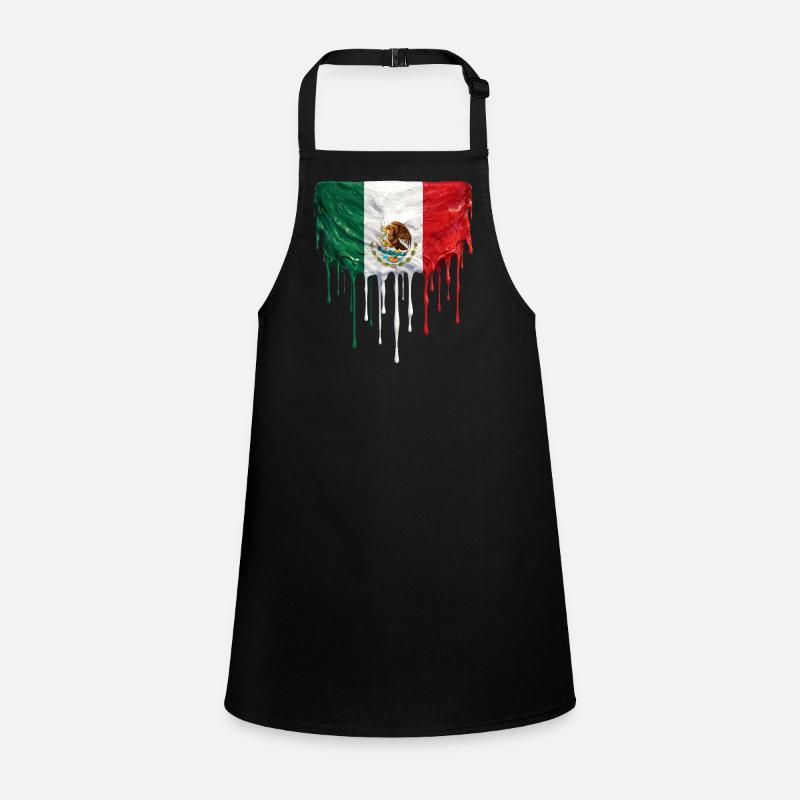 Drapeau Mexicain Gouttant Tablier Enfant