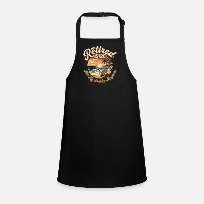 Ruhestand 2026 – nicht mehr mein Problem. Ruhestan Schürze für Kinder