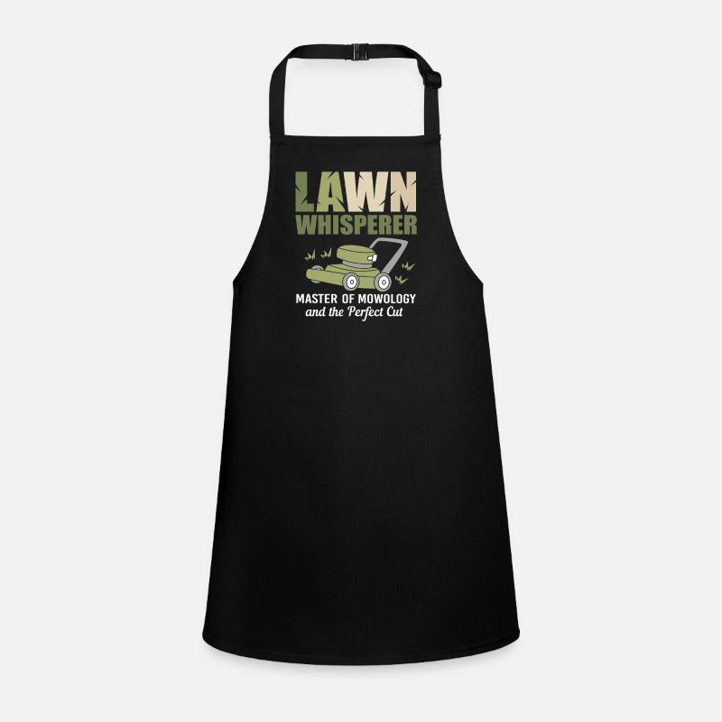 Lawn mower lawn (meadow) Children's Apron