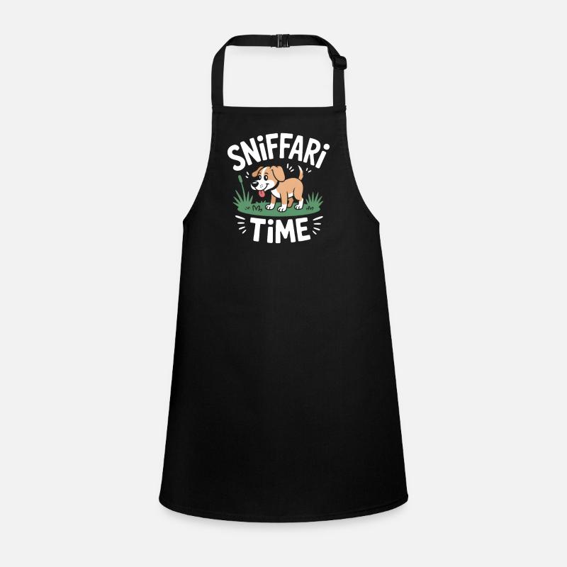 Sniffari Time Dog Nose Work Fun Children's Apron
