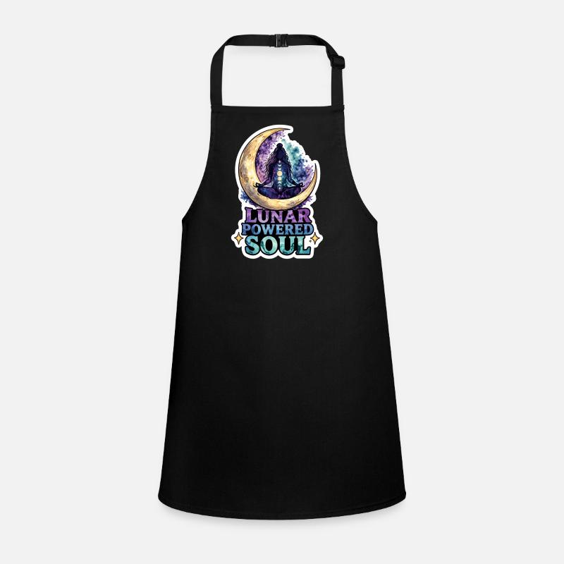 Moon Meditation, Moon Mindfulness, Spiritual Children's Apron