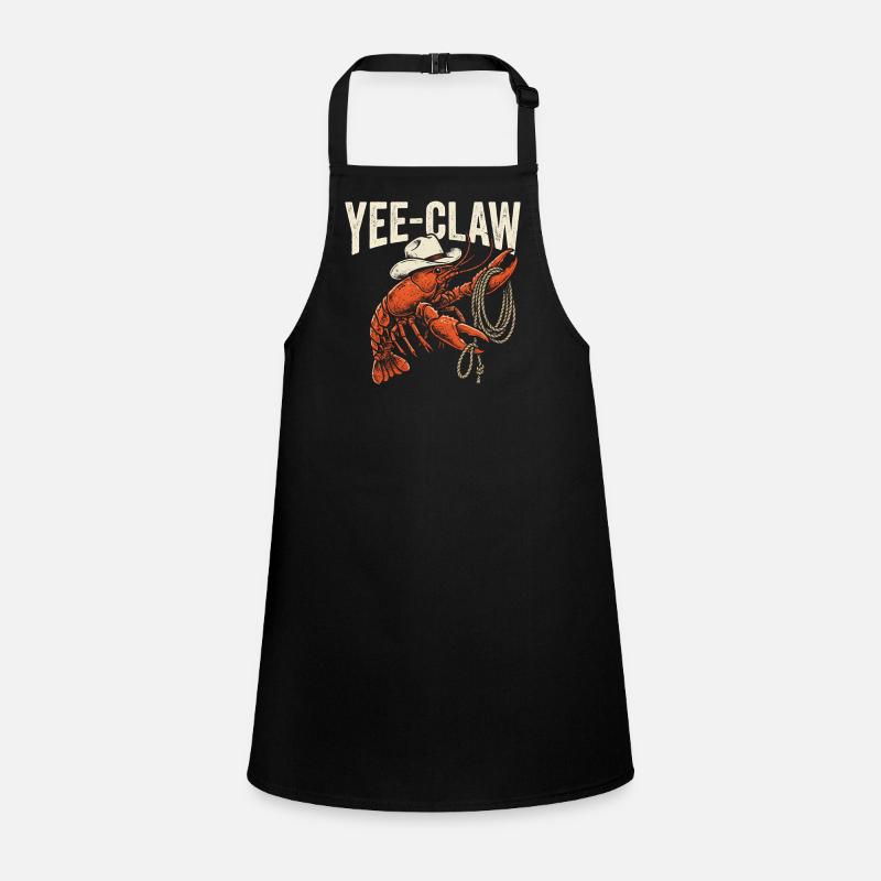 Yee Claw Crayfish, Cajun Seafood, River Cr Children's Apron