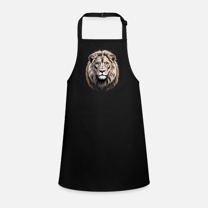 Lion Head Lion Children's Apron