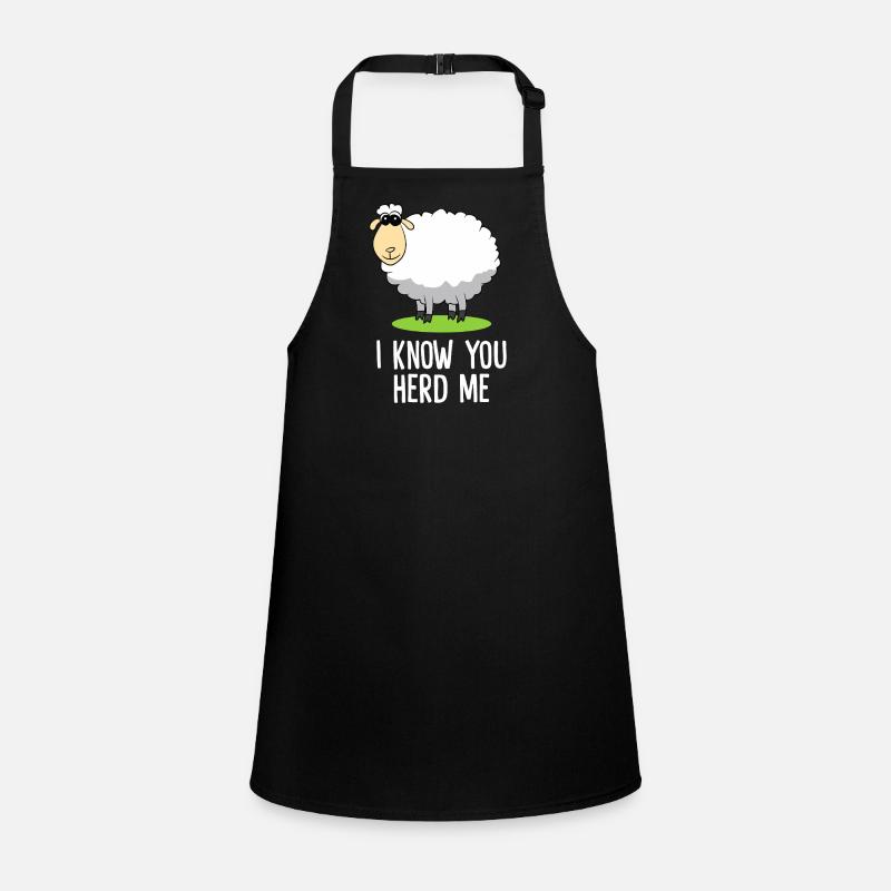I Know You Herd Me Sheep Pun Children's Apron