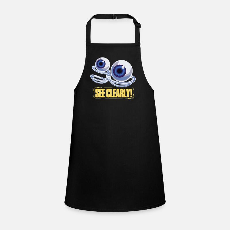 See Clearly Eye Graphic Children's Apron