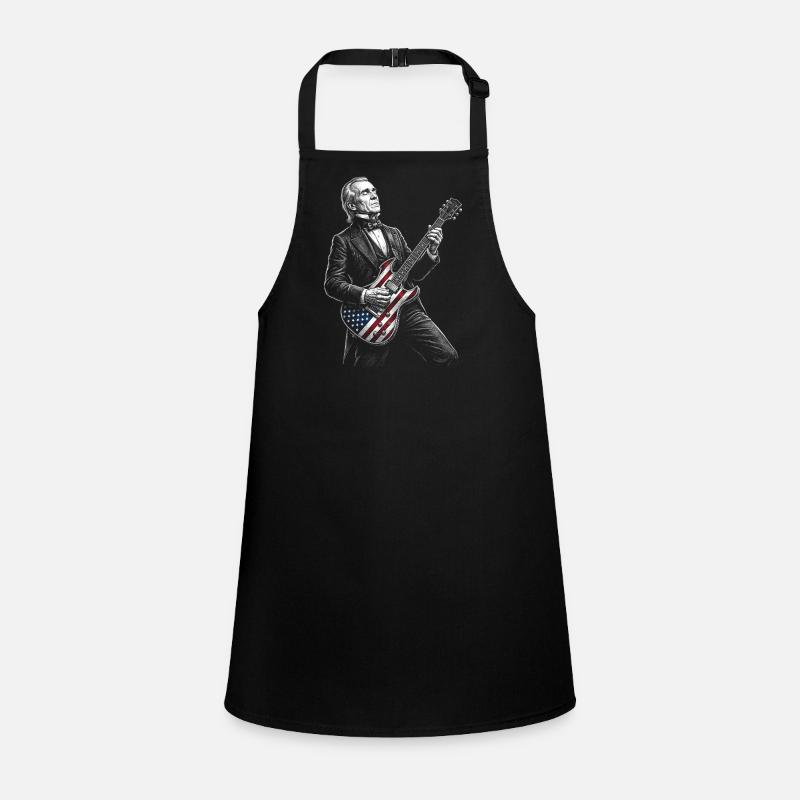 James K. Polk Playing Guitar Children's Apron