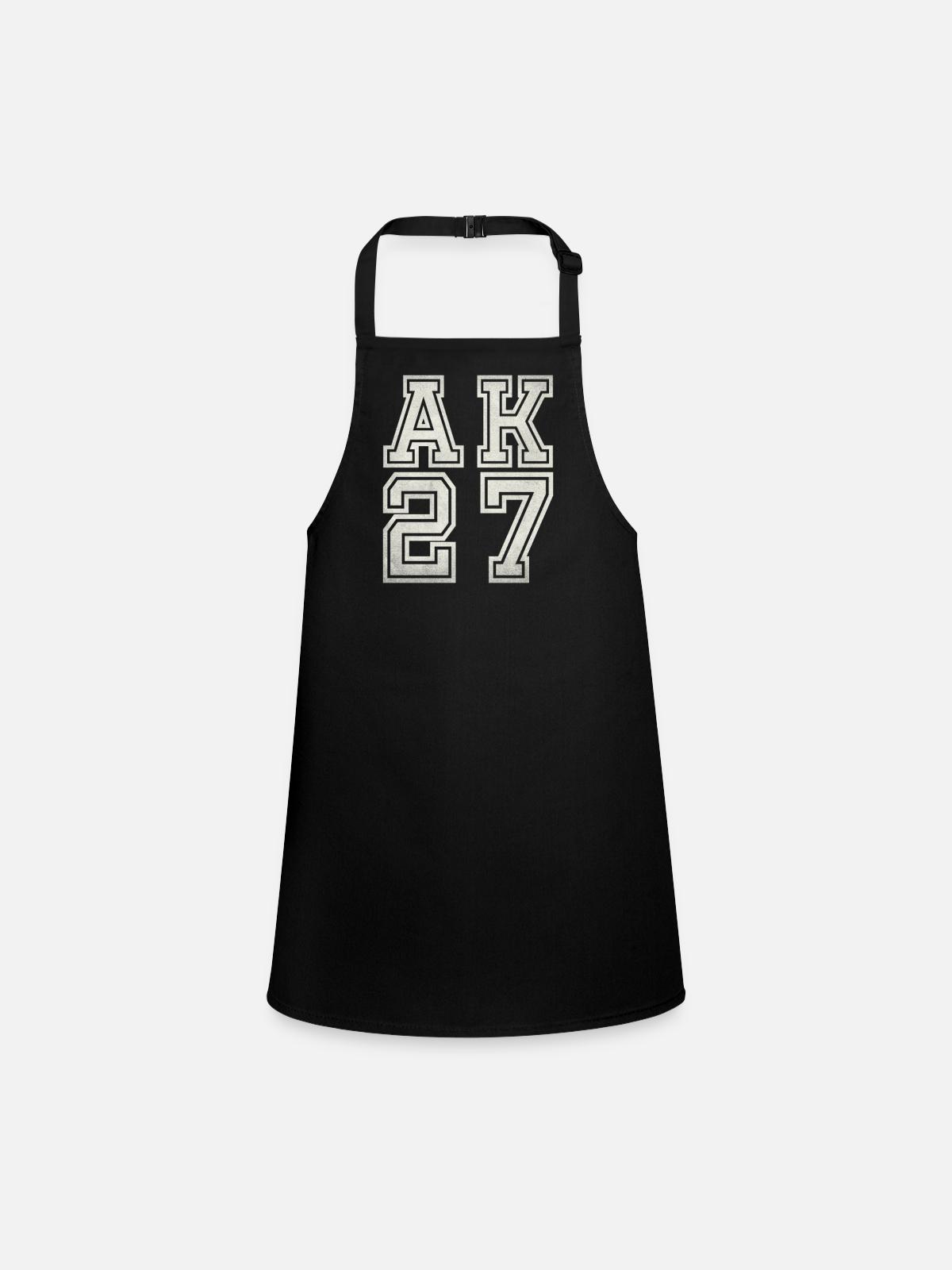 AK 27 - Tablier Enfant - noir - Devant