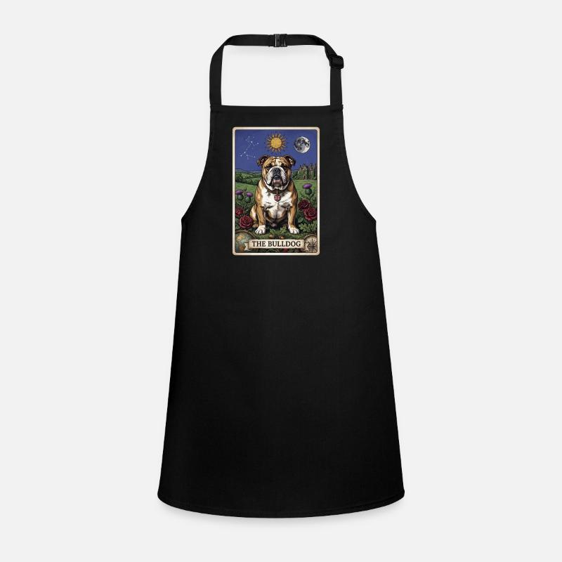 Carte de tarot Bulldog Tablier Enfant