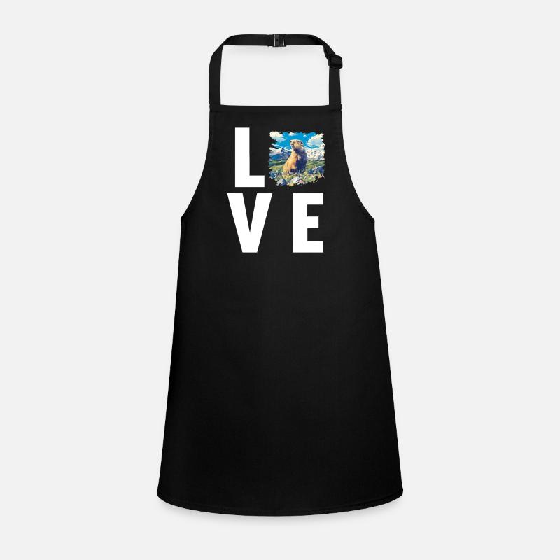 Marmots Groundhog Children's Apron