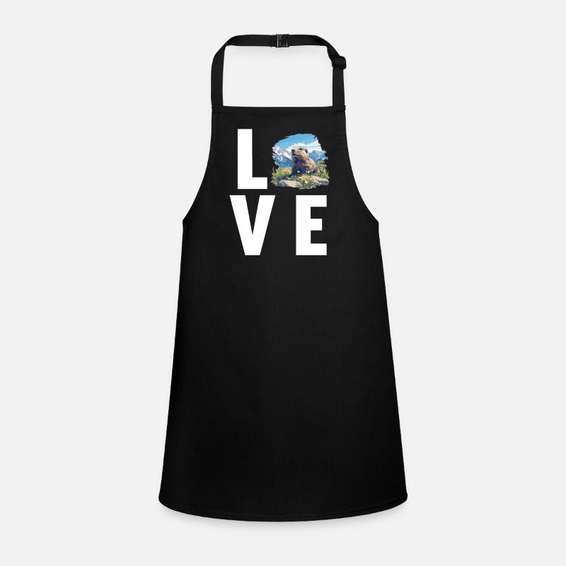 Marmots Groundhog Children's Apron