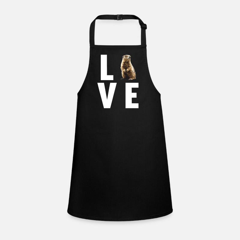 Marmots Groundhog Children's Apron
