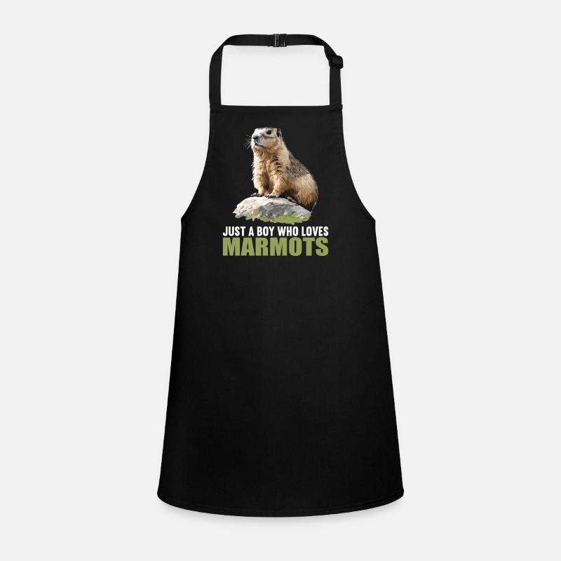 Marmots Groundhog Children's Apron