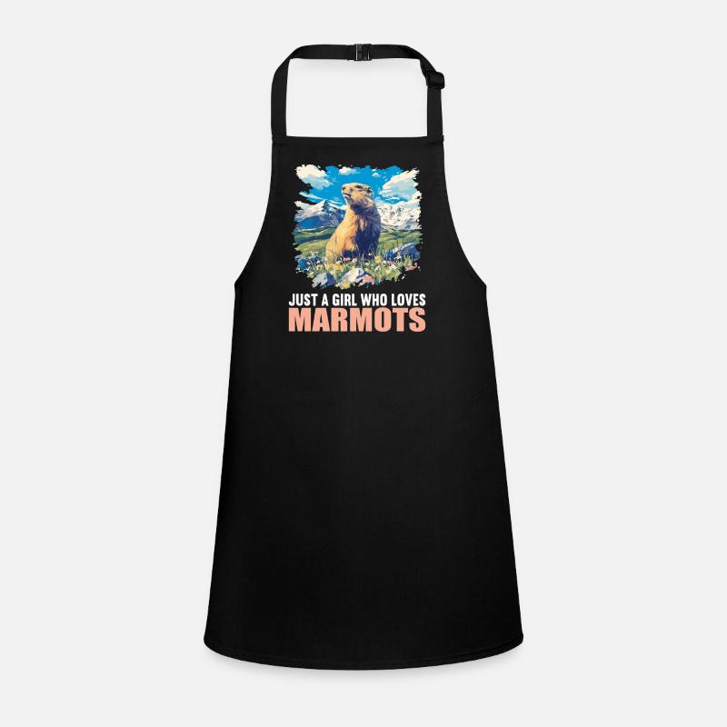Marmots Groundhog Children's Apron
