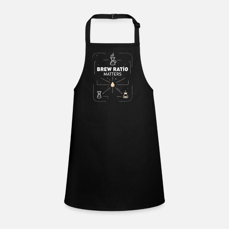 Brew Ratio Matters Espresso Ritual Children's Apron