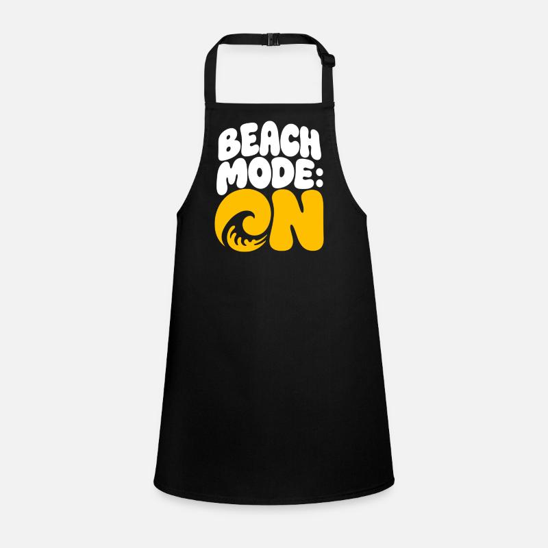 Design de vagues d’été de mode de plage Tablier Enfant