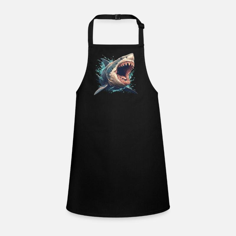 Grand requin blanc Grand requin blanc Tablier Enfant