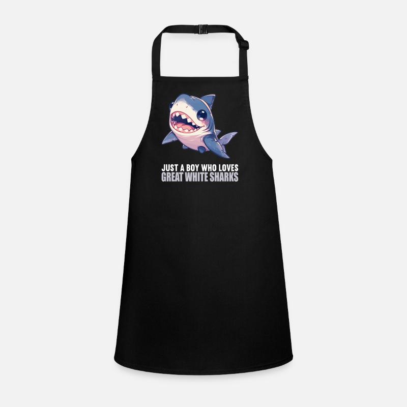 Grand requin blanc Grand requin blanc Tablier Enfant
