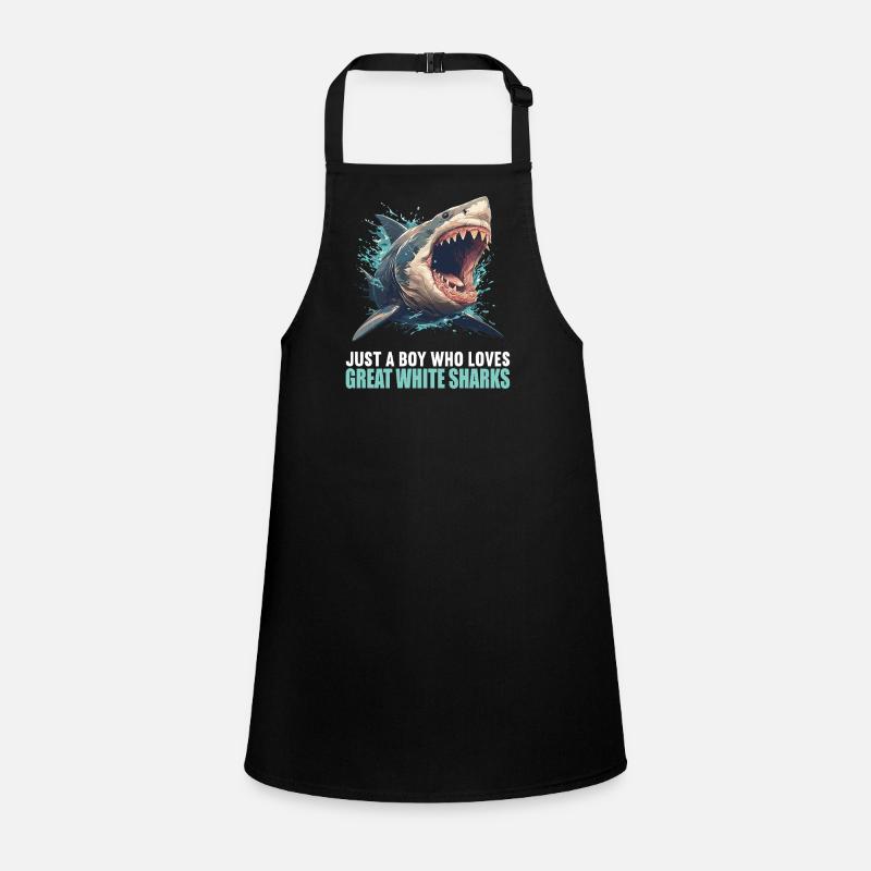 Grand requin blanc Grand requin blanc Tablier Enfant