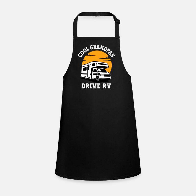 Cool Grandpas Drive RV Tablier Enfant