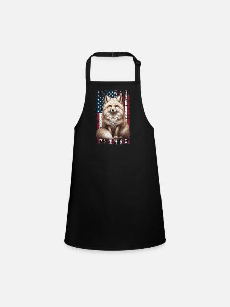 Swift Fox US Swiftfuchs - Tablier Enfant - noir - Devant