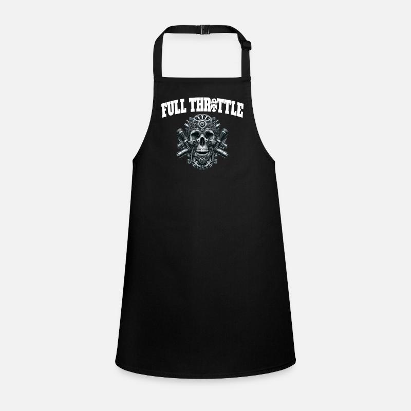 Vollgas - Full Throttle Schürze für Kinder