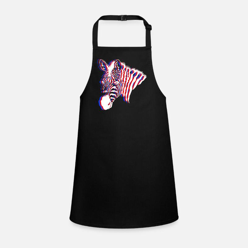 Zebra Neon Children's Apron