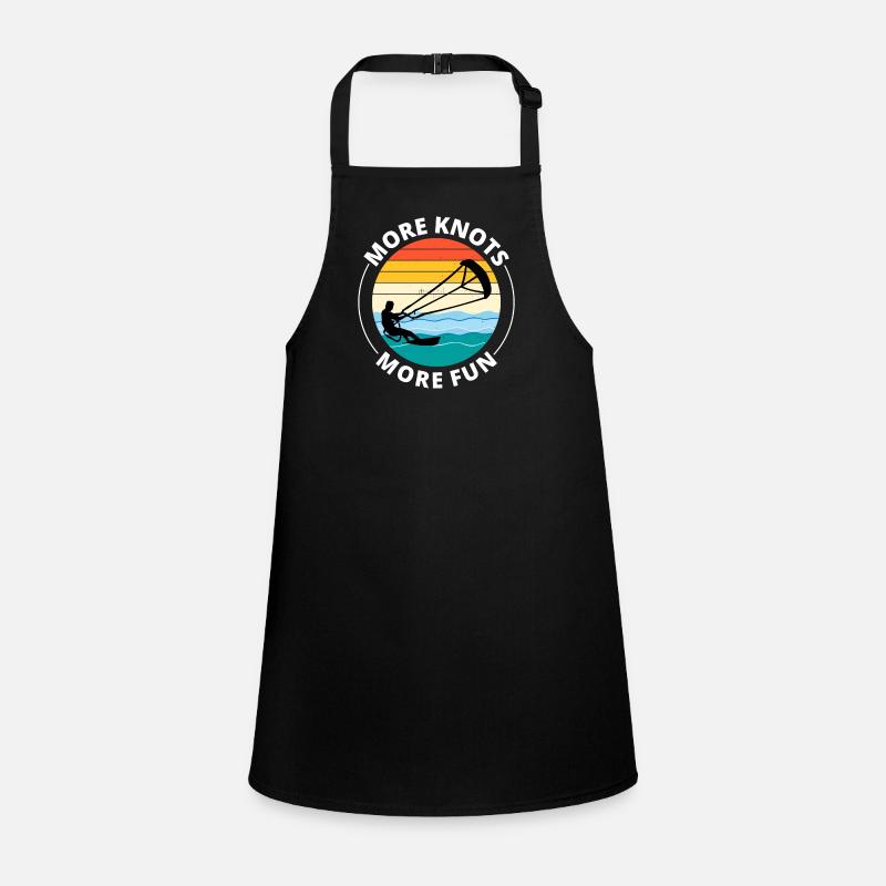 Kitesurfing Kitesurf Kiteboarding Kiteboarder Tablier Enfant